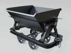 mining cart a 3D Model