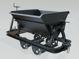 mining cart b 3D Model