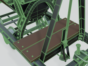 mining cart b 3D Model