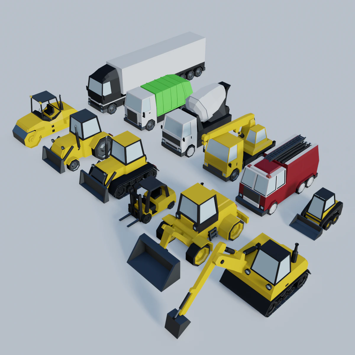 special vehicles 3D Model .c4d .max .obj .3ds .fbx .stl .blend 