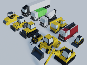 special vehicles 3D Model