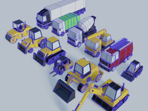 special vehicles 3D Model