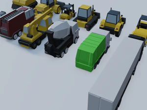 special vehicles 3D Model