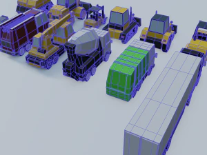 special vehicles 3D Model