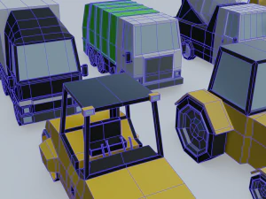 special vehicles 3D Model