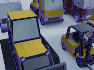 special vehicles 3D Model