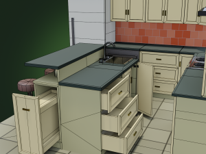 kitchen Modelo 3D