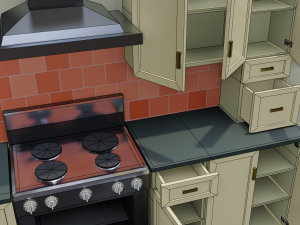 kitchen Modelo 3D
