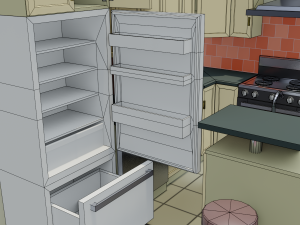 kitchen Modelo 3D