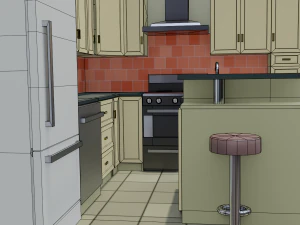kitchen 3D Model