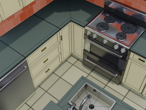 kitchen Modelo 3D