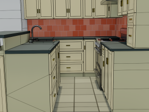 kitchen Modelo 3D