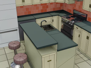 kitchen 3D Model