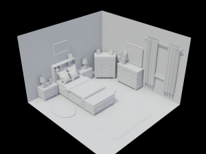 bedroom Modelo 3D
