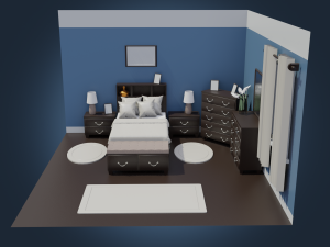 bedroom Modelo 3D