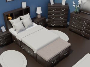 bedroom Modelo 3D