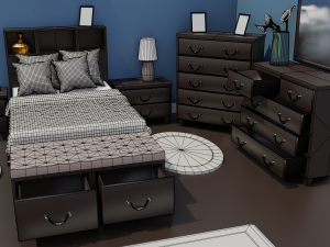 bedroom Modelo 3D
