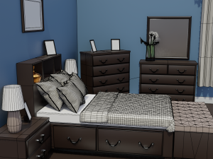 bedroom Modelo 3D
