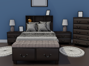 bedroom Modelo 3D