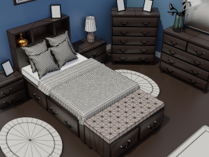 bedroom Modelo 3D