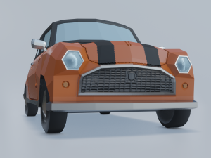 cartoon car 3D 模型
