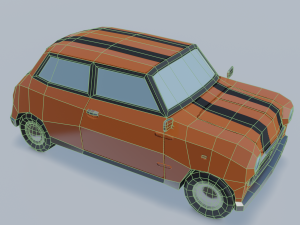 cartoon car 3D 模型
