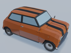 cartoon car 3D 模型