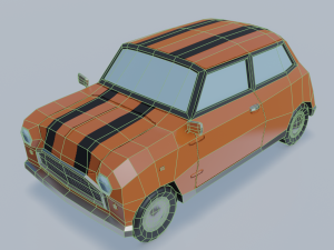 cartoon car 3D 模型