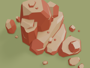 rocks 3D Модель