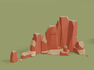 rocks 3D Модель
