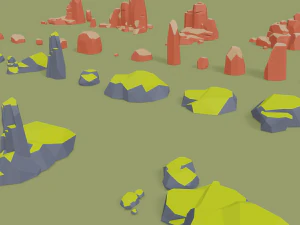 rocks 3D Model