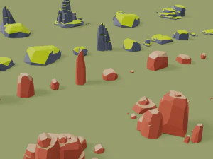 rocks 3D Model