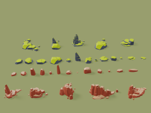 rocks 3D Model