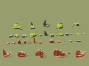 rocas Modelo 3D