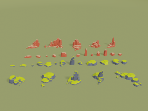 rocks 3D Модель