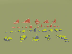 rocks 3D Model