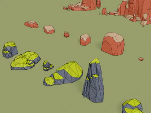 rocks 3D Model