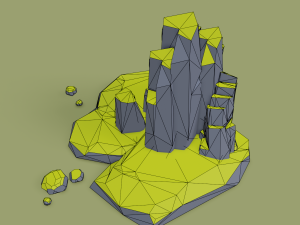 rocks 3D Модель