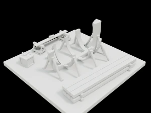 toon shipyard 3D Model