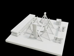 toon shipyard 3Dモデル