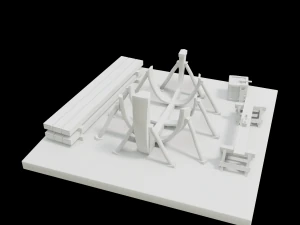 toon shipyard 3D Model