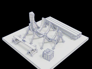 toon shipyard 3D Model
