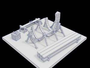 toon shipyard 3D Model
