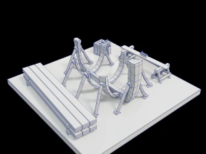 toon shipyard 3D Model
