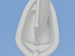 toon sailboat 3D Model