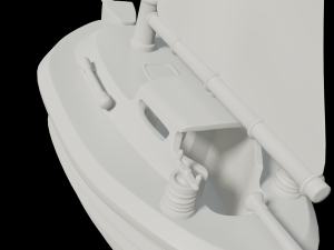 toon yacht 3Dモデル