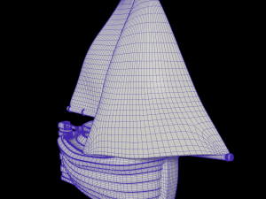 toon yacht 3Dモデル
