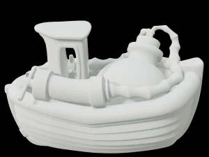 toon tanker 3D Model