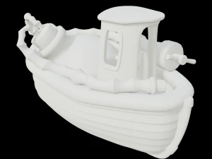 toon tanker 3D Model