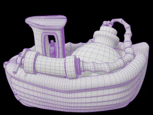 toon tanker 3D Model